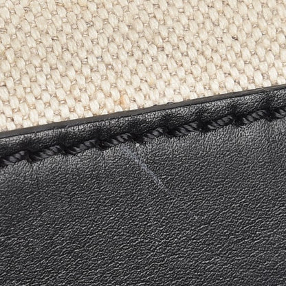 Celine Natural Canvas Smooth Calfskin Mini Luggage Cream 8 of 14
