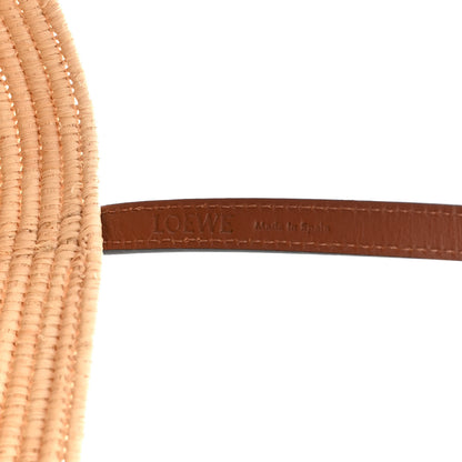 Loewe Raffia Small Square Basket Tote Bag Natural Tan 6 of 9