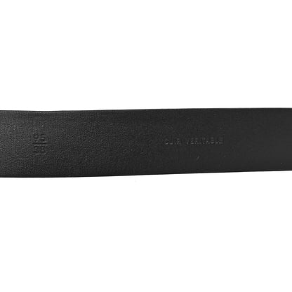 Chanel Calfskin Quilted CC Belt 95 38 Navy 6 of 7