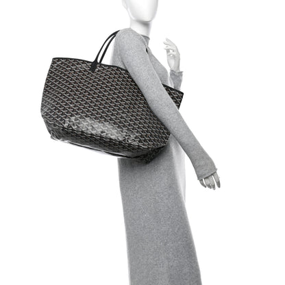 Goyard Goyardine Saint Louis GM Black 2 of 12