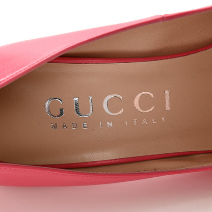 Gucci Malaga Kid GG 95mm Pumps 42 Rhodamine Pink 6 of 9