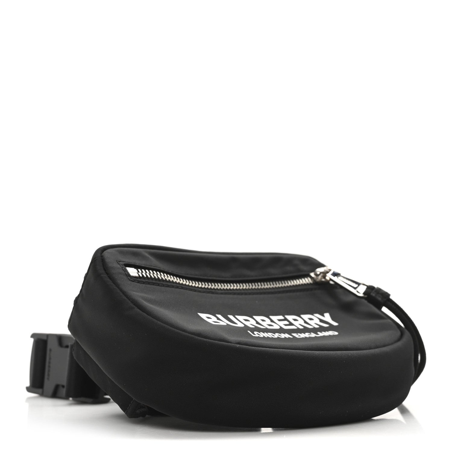 Burberry Econyl Logo Print Small Cannon Bum Bag Black 4 of 10