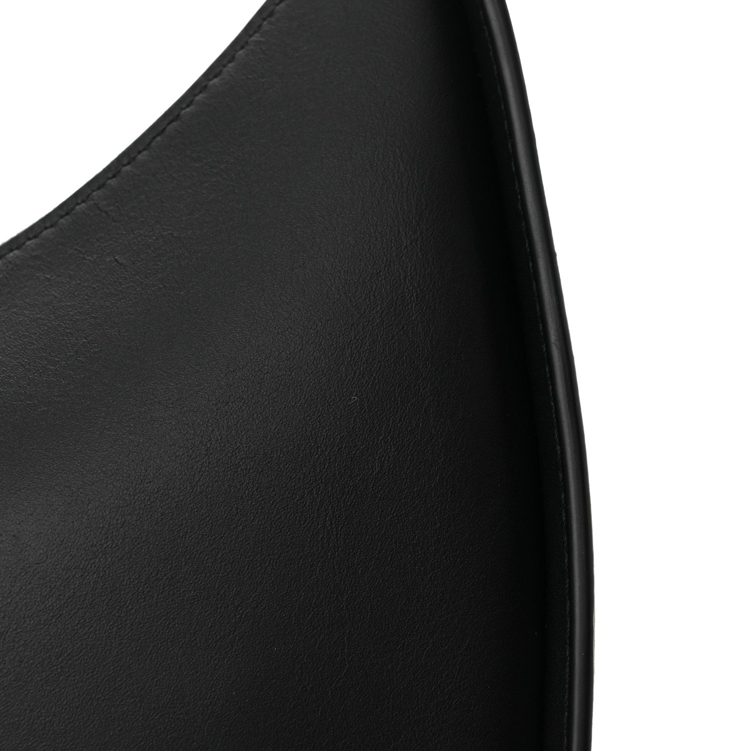 The Row Smooth Calfskin Half Moon Shoulder Bag Black 14 of 14