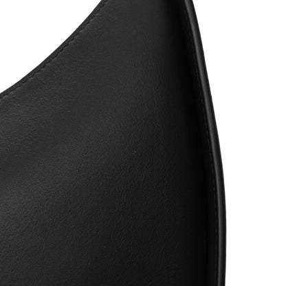 The Row Smooth Calfskin Half Moon Shoulder Bag Black 14 of 14
