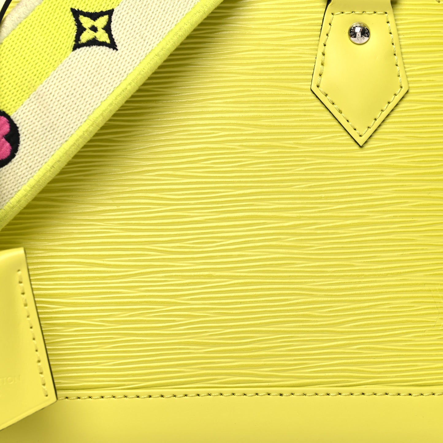 Epi Jacquard Alma BB Yellow Citron