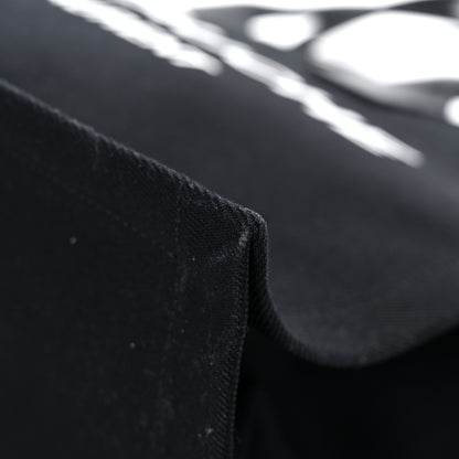 Saint Laurent Linen Calfskin Rive Gauche Tote Black 9 of 14