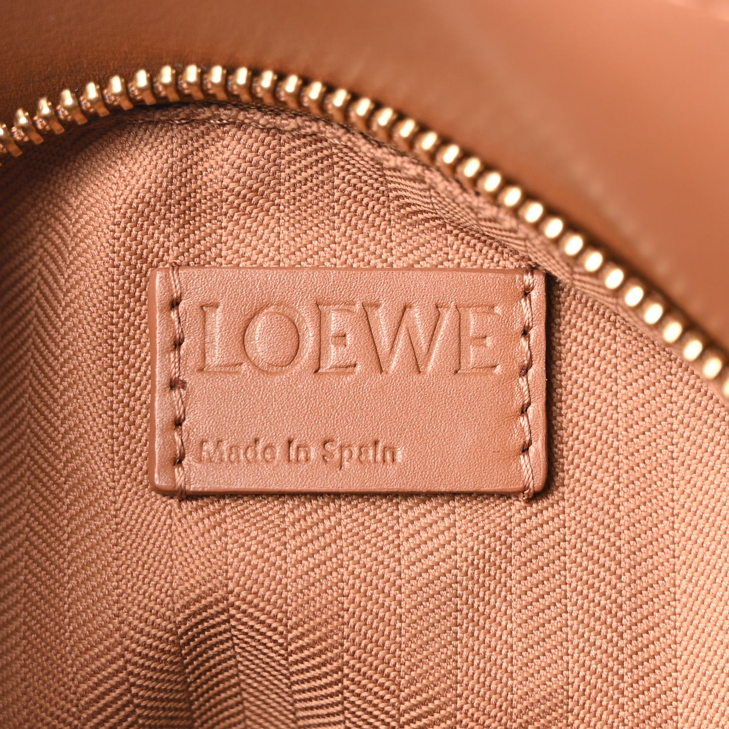 Satin Calfskin Small Puzzle Bag Pecan