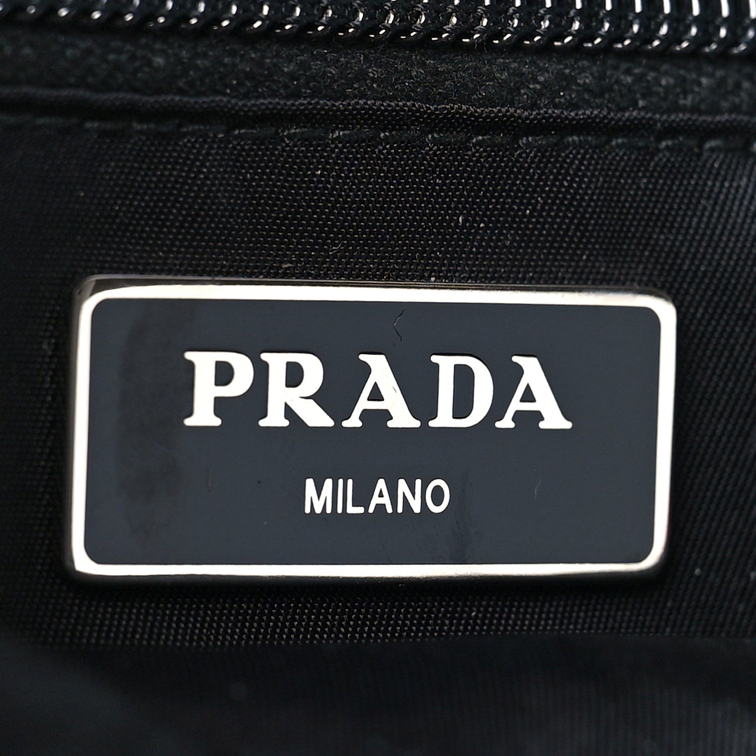 Prada Tessuto Hibiscus Print Double Buckle Backpack Black Rosso 6 of 9