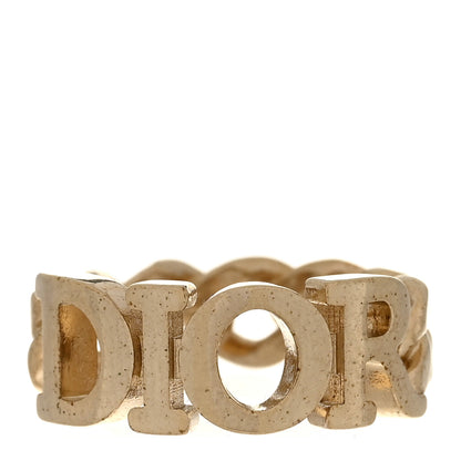 Christian Dior Metal Dio(r)evolution Chain Ring S Gold 1 of 5