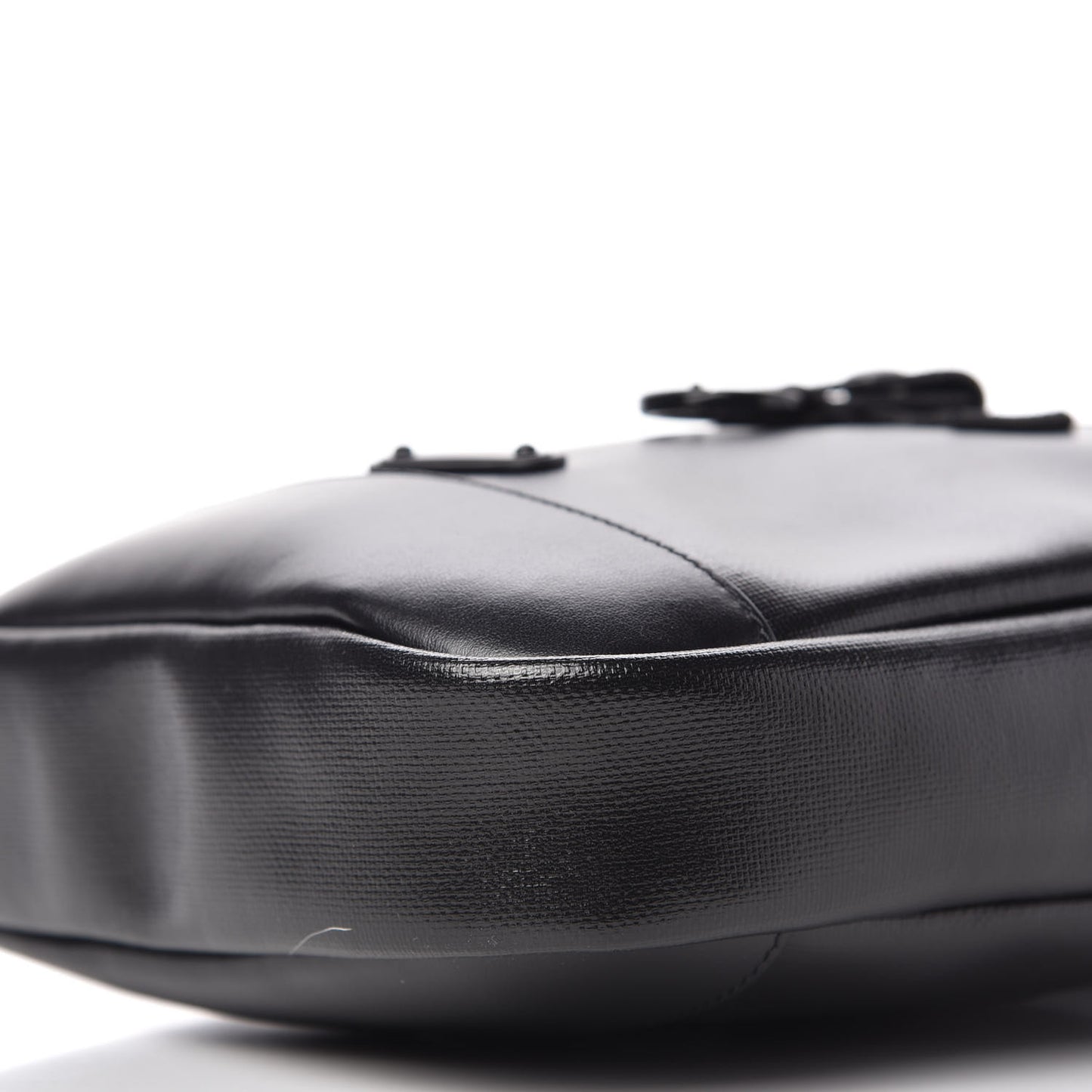 Coated Canvas Rivington Race Pouch Black