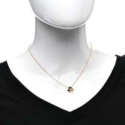 Van Cleef & Arpels 18K Yellow Gold Diamond Mini Frivole Pendant Necklace 2 of 6