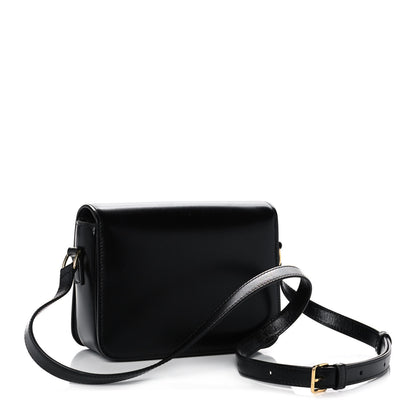 Celine Shiny Calfskin Small Triomphe Black 3 of 15