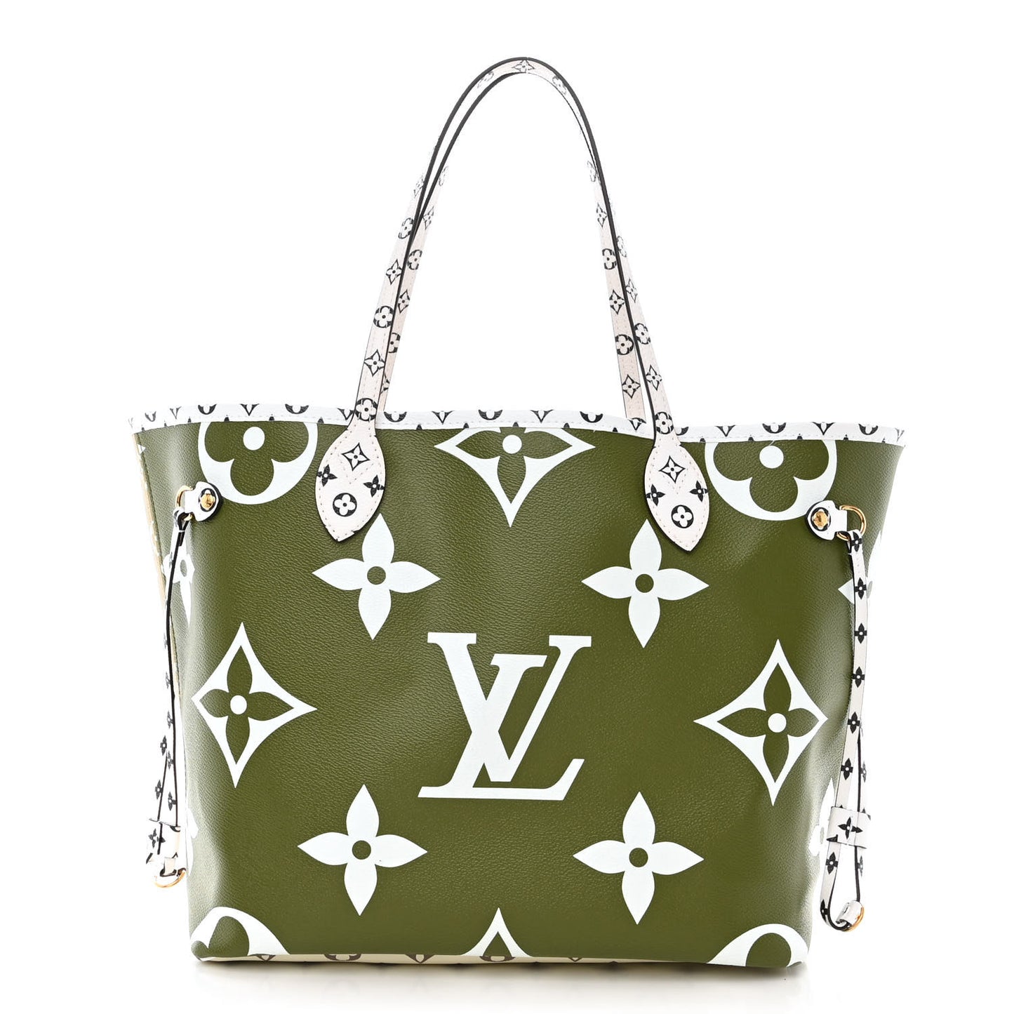 Monogram Giant Neverfull MM Kaki