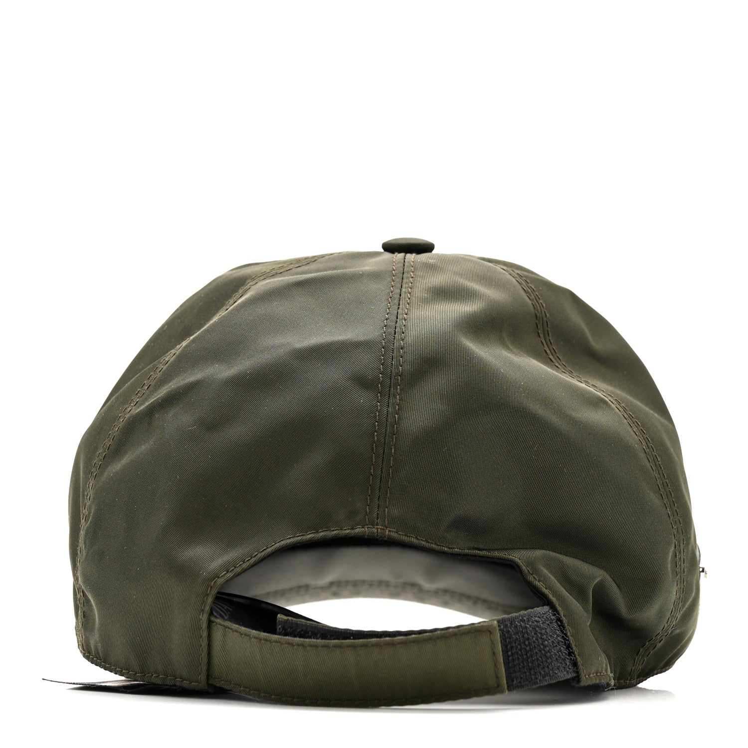 Prada Re-Nylon Mens Baseball Cap L Militare 5 of 11