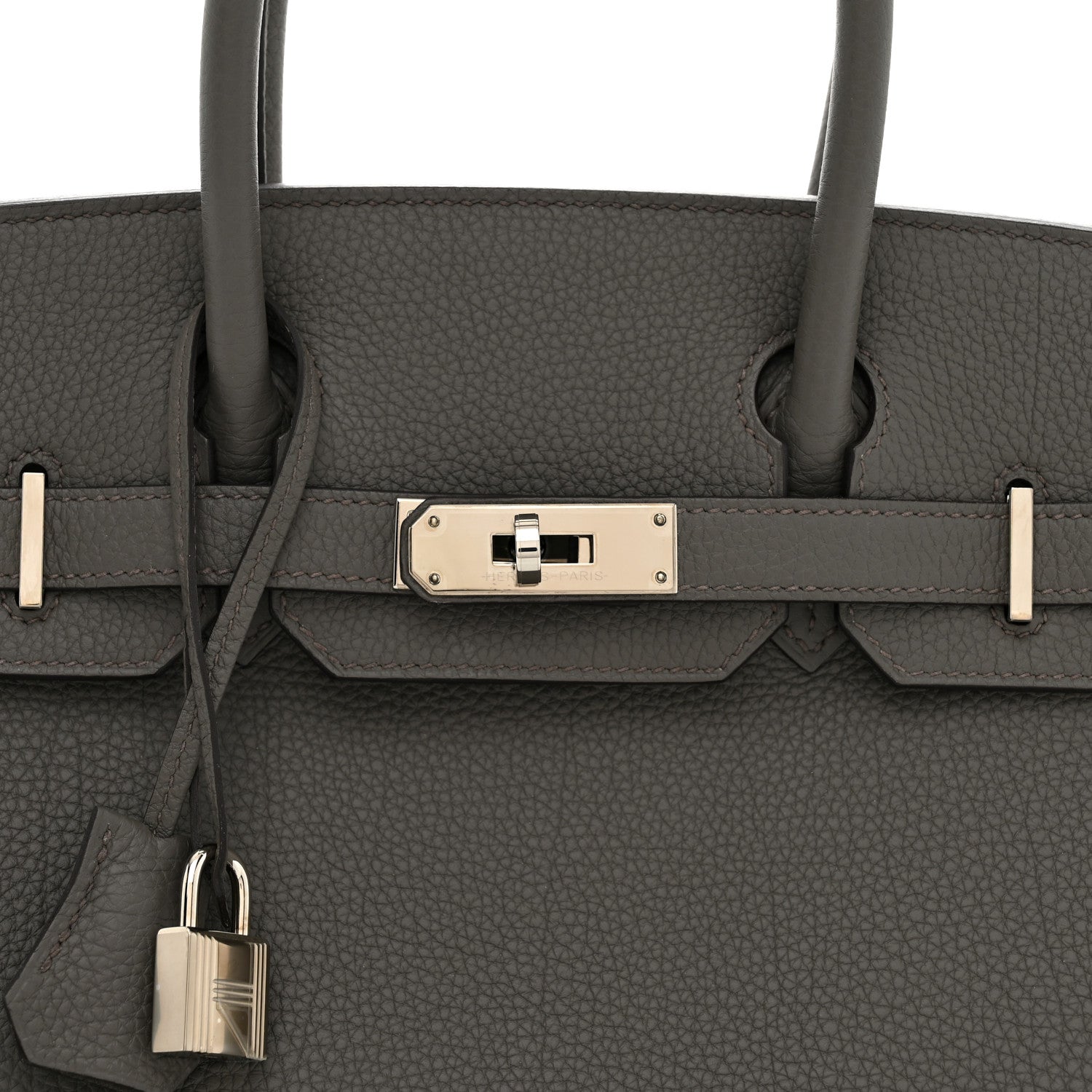 Hermes Togo Birkin 30 Etain 8 of 11