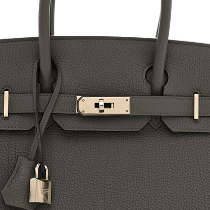 Hermes Togo Birkin 30 Etain 8 of 11