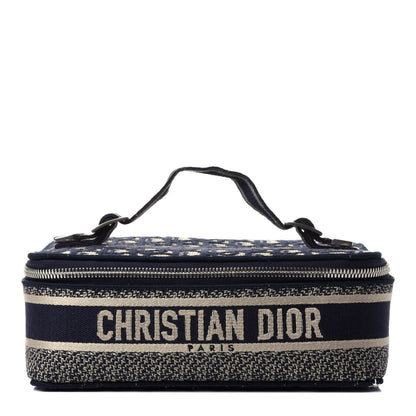 Christian Dior Oblique Beauty Case Blue 1 of 4