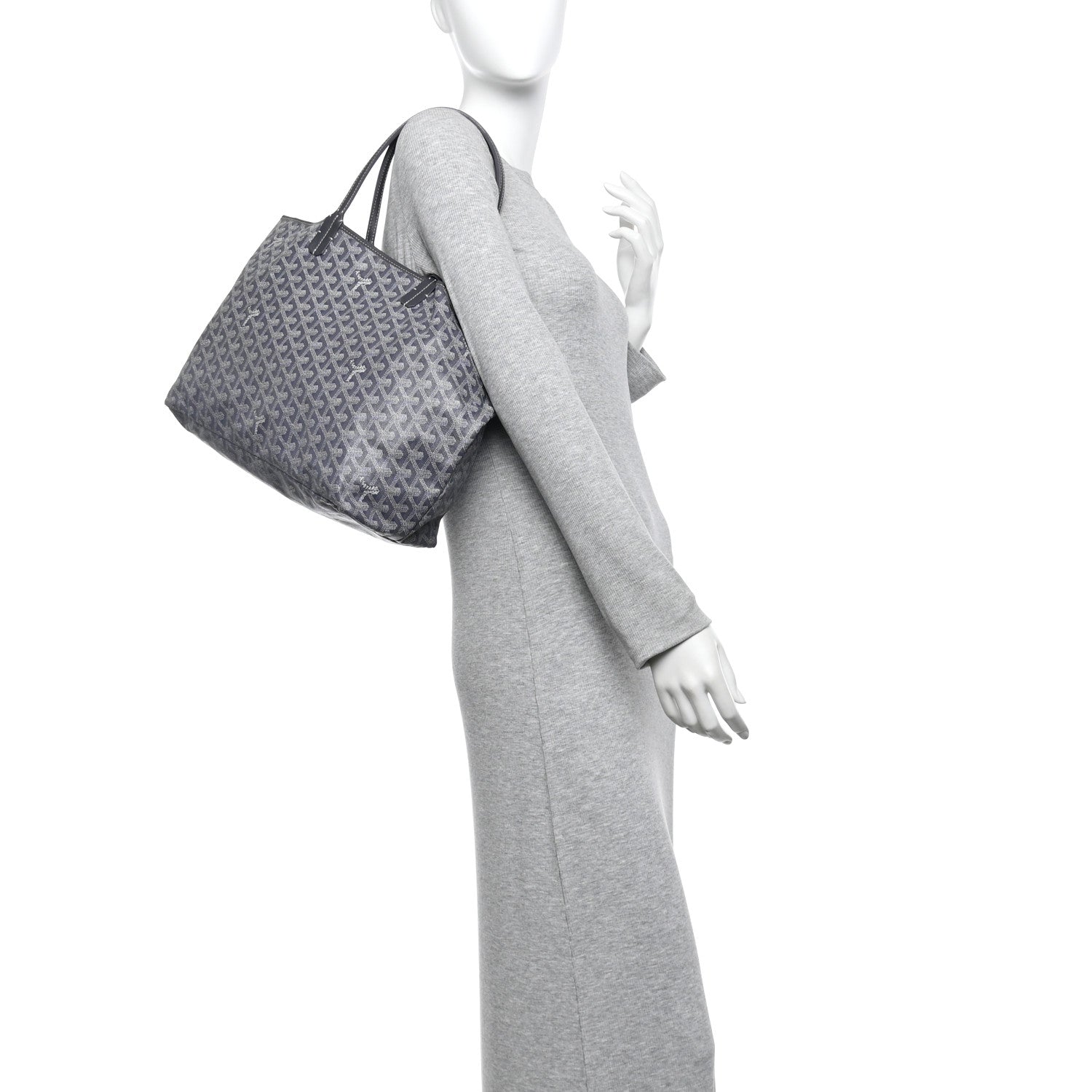 Goyard Goyardine Saint Louis PM Grey 2 of 9