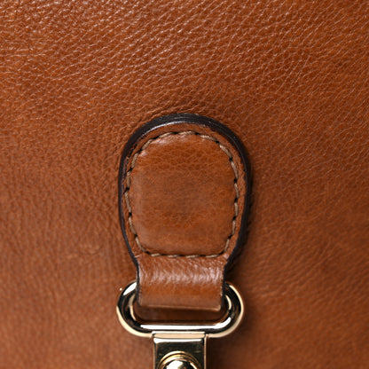Gucci Grained Calfskin Medium Marrakech Flap Messenger Bag Brown 21 of 25