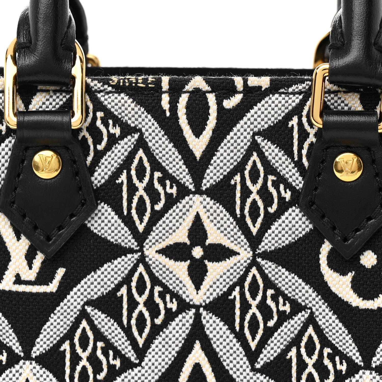 Louis Vuitton Jacquard Since 1854 Petit Sac Plat Grey 8 of 11