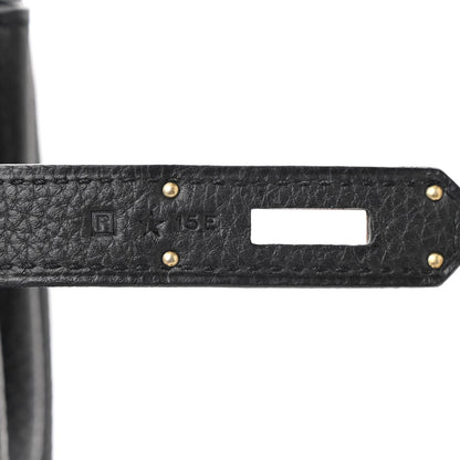 Hermes Togo Kelly Retourne 32 Black 7 of 10
