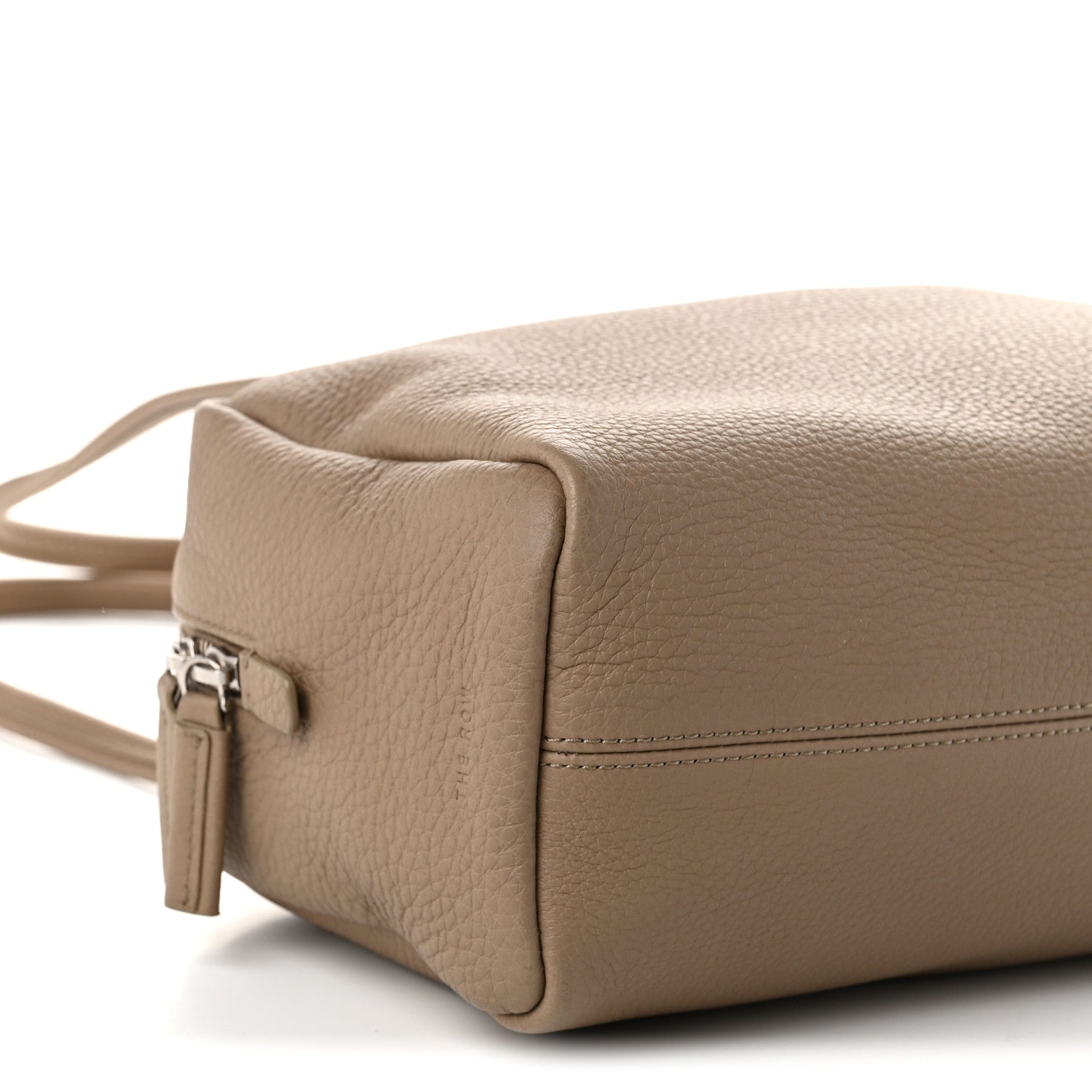 The Row Grained Calfskin Astra Bag Dark Taupe 8 of 9