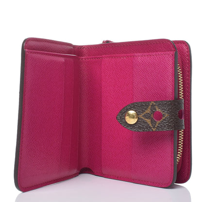 Louis Vuitton Monogram Perforated Compact Zipped Wallet Fuchsia 5 of 7
