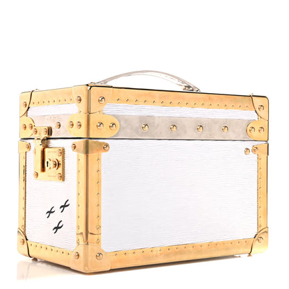 Louis Vuitton Epi Boite Promenade PM Argent Gold 3 of 18
