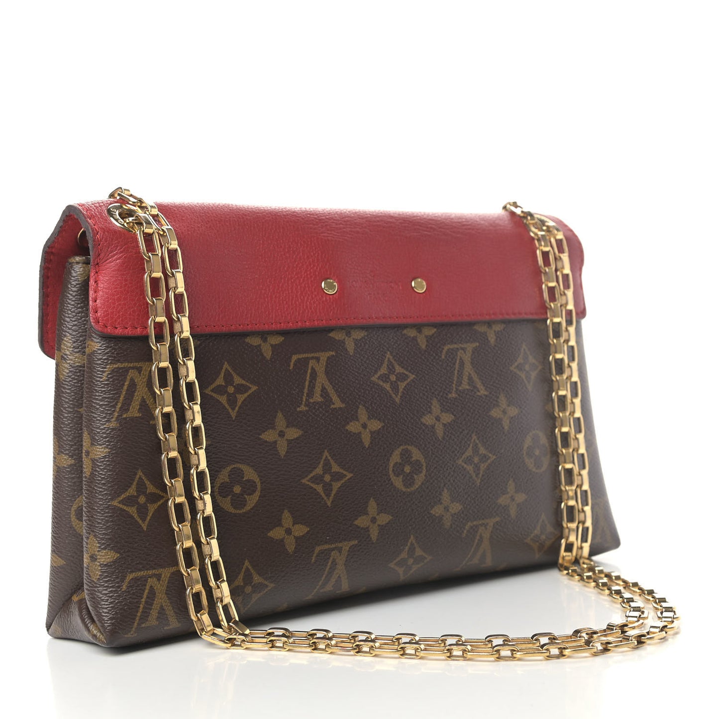 Monogram Pallas Chain Cherry