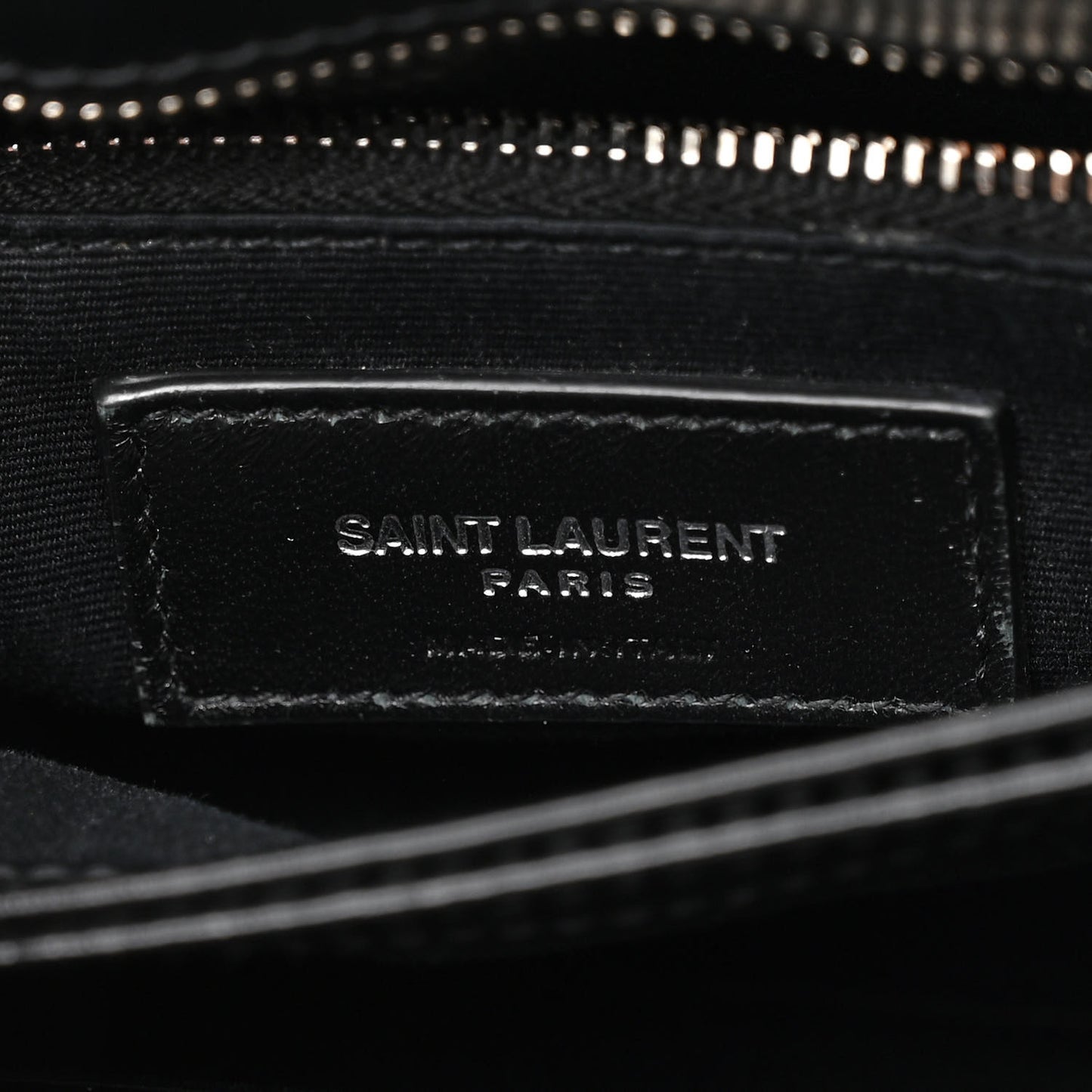 Calfskin Y Quilted Monogram Toy Loulou Crossbody Bag Black