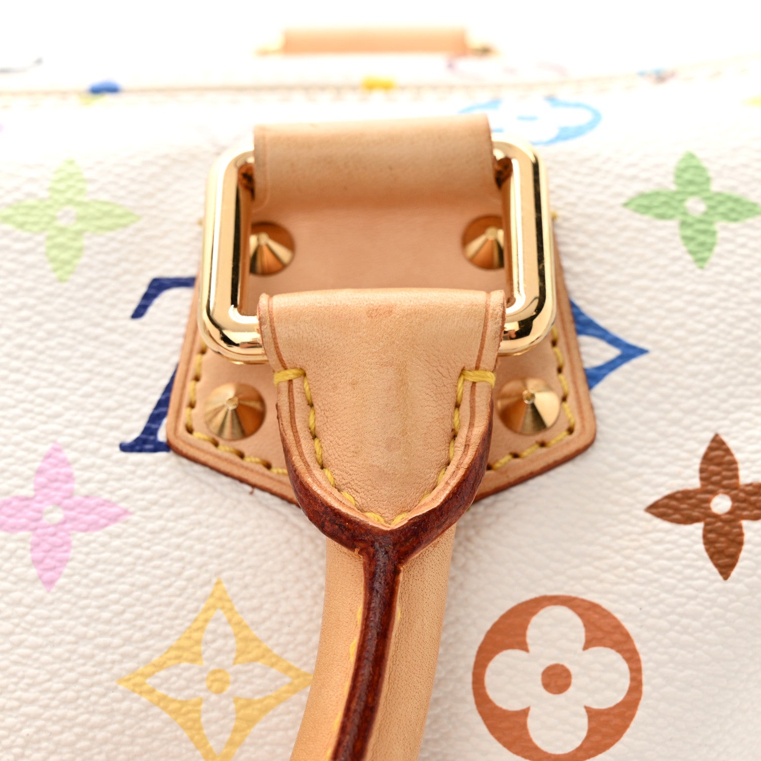 Louis Vuitton Monogram Multicolor Speedy 30 White 10 of 10