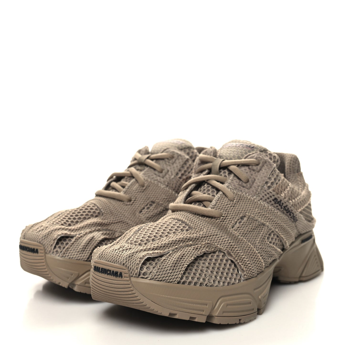 Fabric Mesh Womens Phantom Sneakers 37 Beige Mix