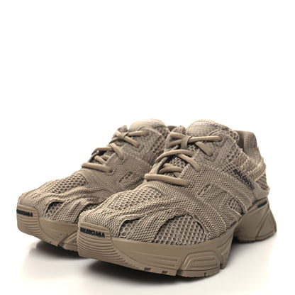 Balenciaga Fabric Mesh Womens Phantom Sneakers 37 Beige Mix 3 of 8