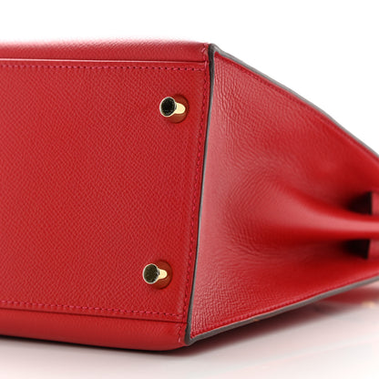 Hermes Epsom Kelly Sellier 28 Rouge Casaque 10 of 18