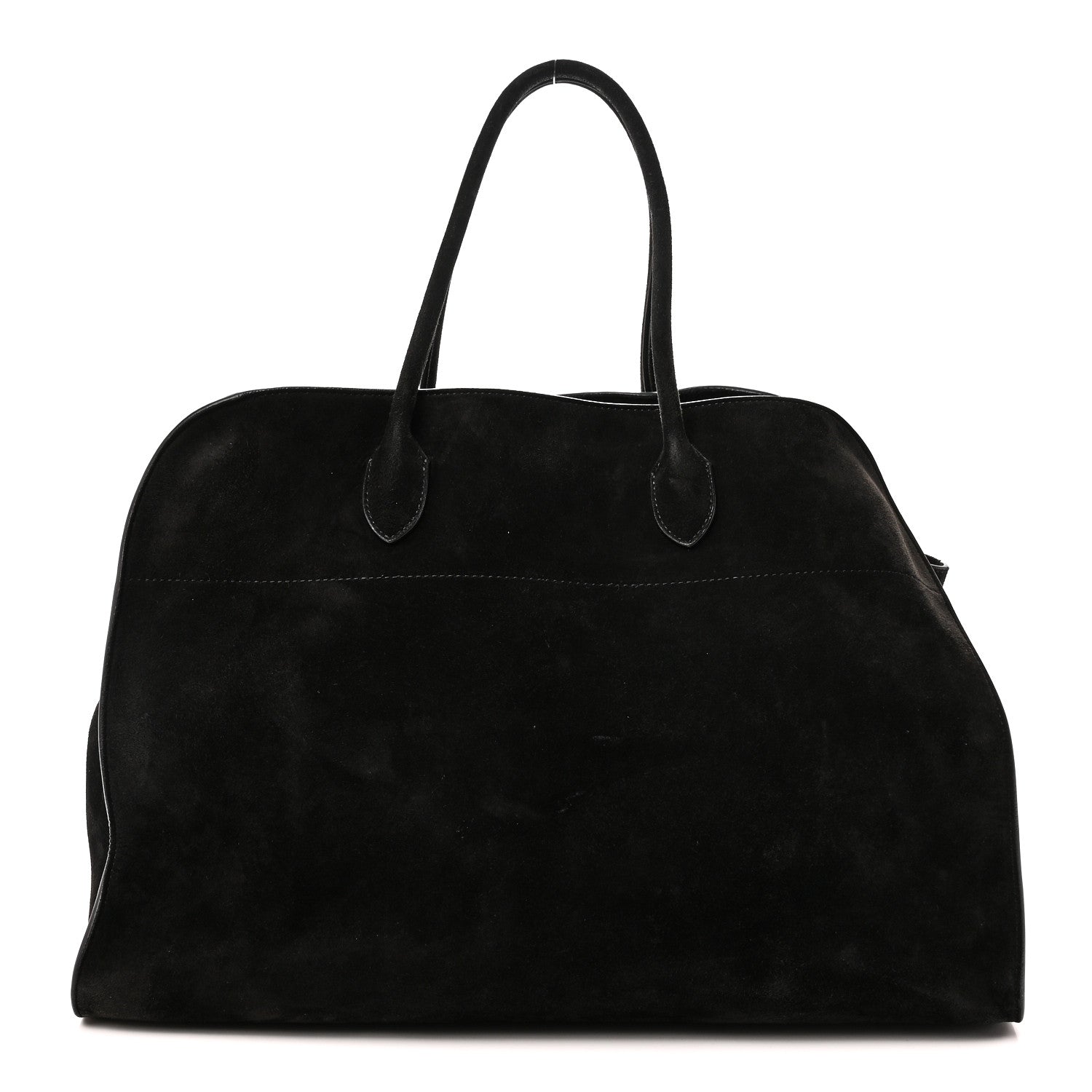 The Row Suede Soft Margaux 17 Black 1 of 10