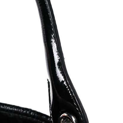 Christian Dior Patent Cannage Small Dior Soft Shopping Tote Black 18 of 19