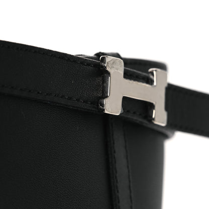 Hermes Calfskin Hommage Ankle Boots 37.5 Black 11 of 12