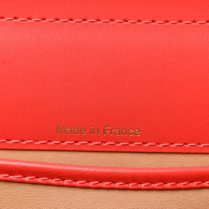 Delvaux Box Calfskin Mini Brillant Satchel Coral 7 of 10