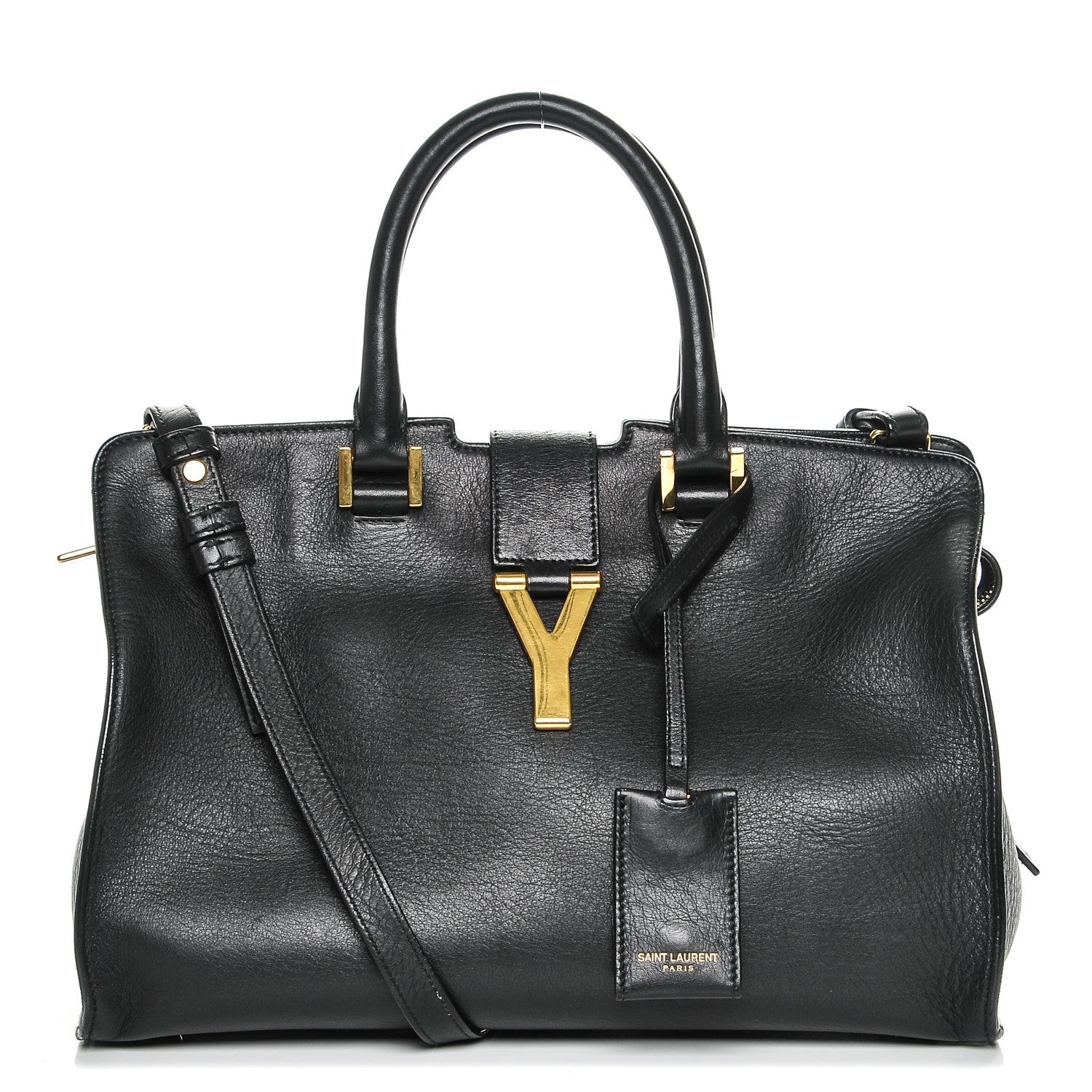 Saint Laurent Calfskin Small Classic Y Cabas Black 1 of 6