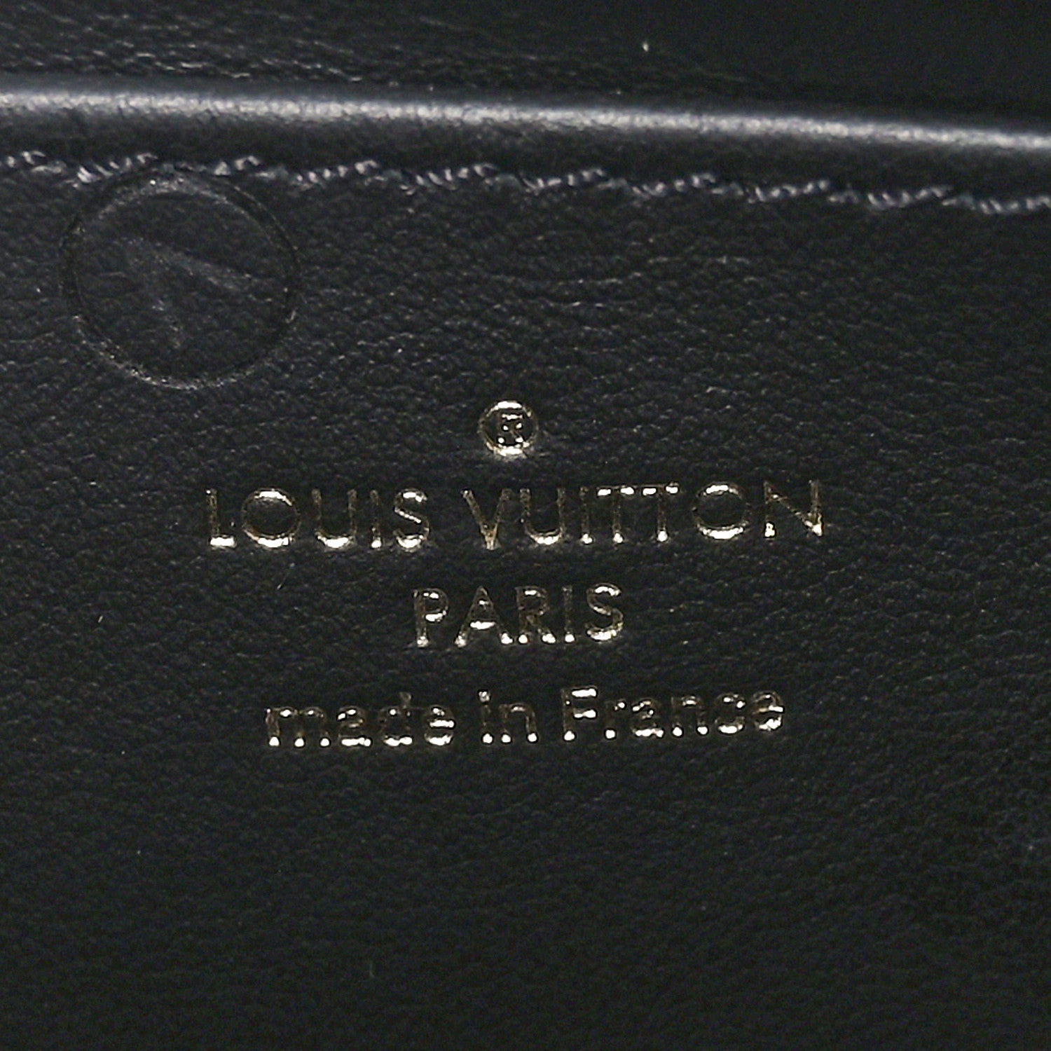 Louis Vuitton Lambskin Malletage Top Handle GO-14 MM Black 6 of 10