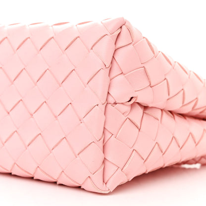 Bottega Veneta Nappa Intrecciato Small Andiamo Shoulder Bag Lotus 9 of 10
