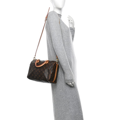 Louis Vuitton Monogram Speedy Bandouliere 25 2 of 13
