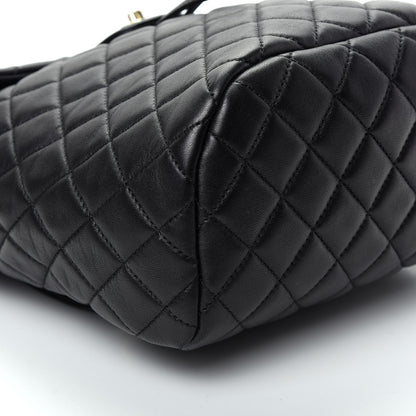 Chanel Lambskin Quilted Small Urban Spirit Backpack Black 5 of 8