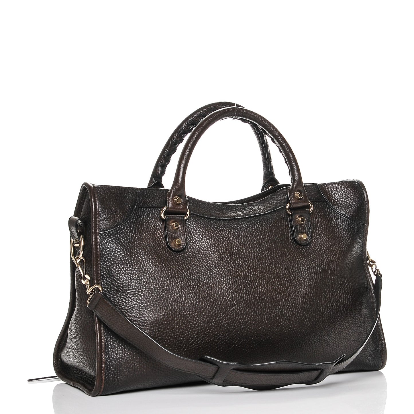 Vibrato Calfskin Classic Gold Hardware City Ombre Marron