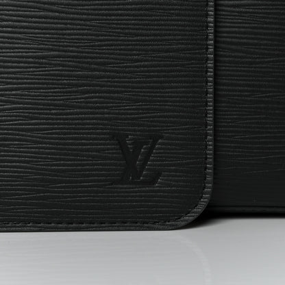 Louis Vuitton Epi Neverfull MM Black 7 of 10