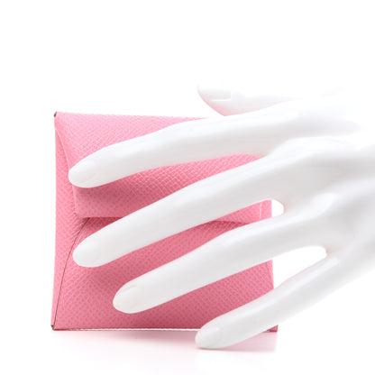Hermes Epsom Bastia Coin Purse 5P Pink 2 of 7