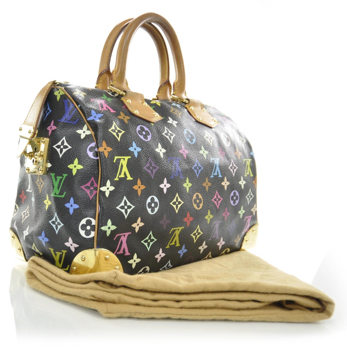 Monogram Multicolor Speedy 30 Black