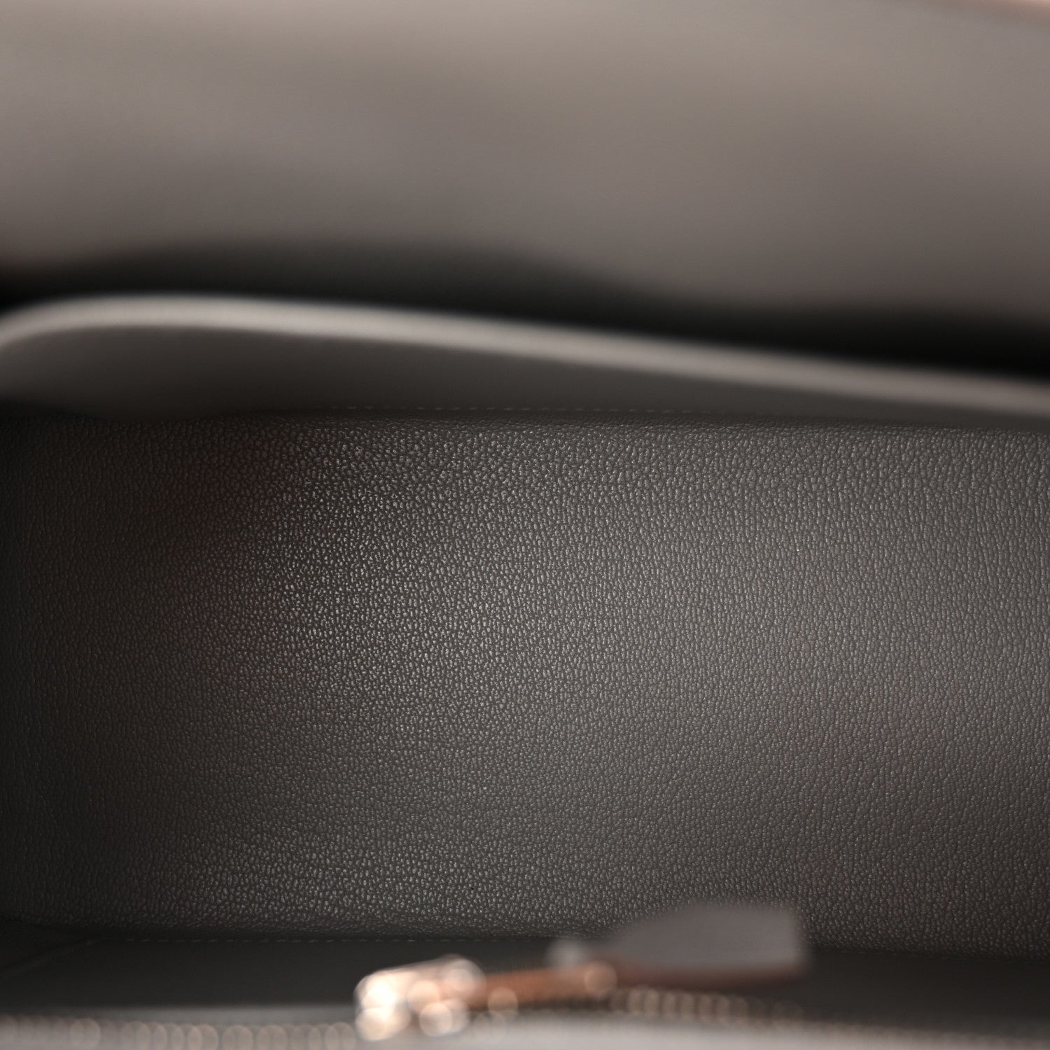 Hermes Epsom Bi-Color Horseshoe Kelly Sellier 25 Gris Mouette Craie 5 of 10