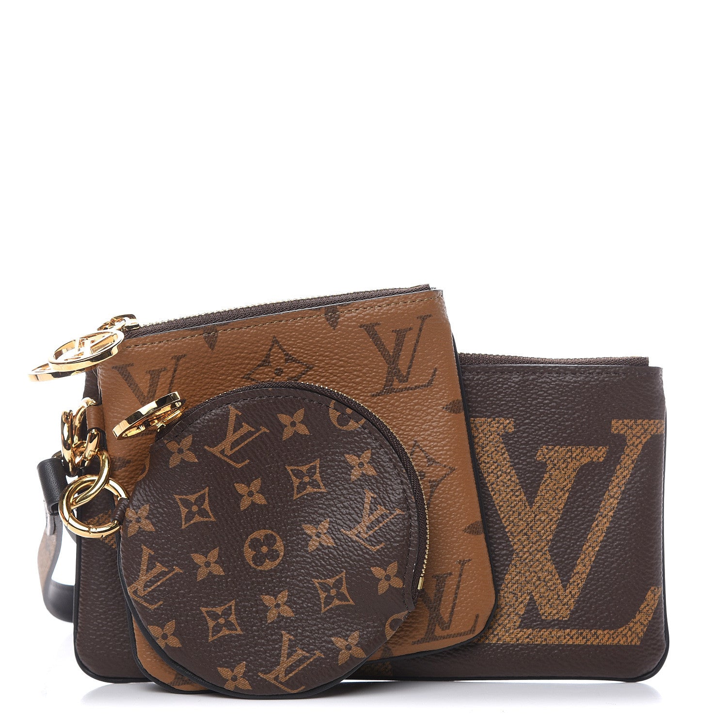 Louis Vuitton Reverse Monogram Giant Trio Pouch 1 of 7