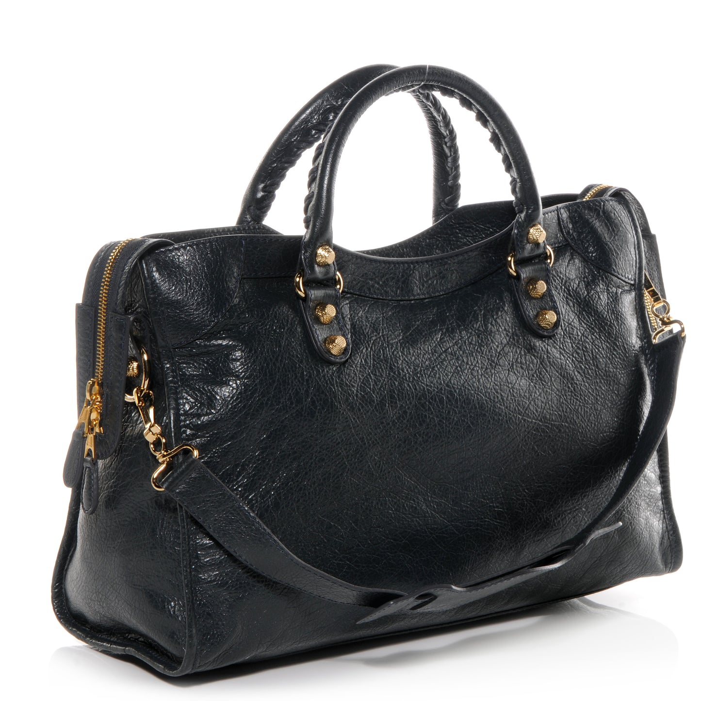 Agneau Giant 12 Gold Hardware City Black